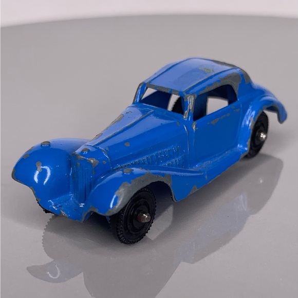 Tootsie Toy Mercedes Benz Coupe Blue - Picture 3 of 7